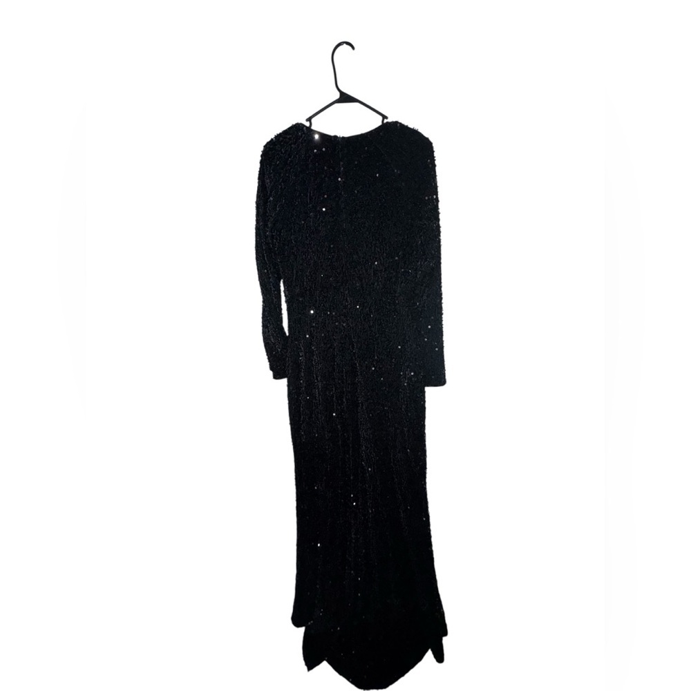 SHEIN Black Sequin Gown - Picture 7 of 8